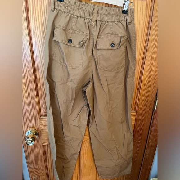 Madewell Cotton Ripstop Pull-On Straight Cargo Pants - Picture 7 of 10